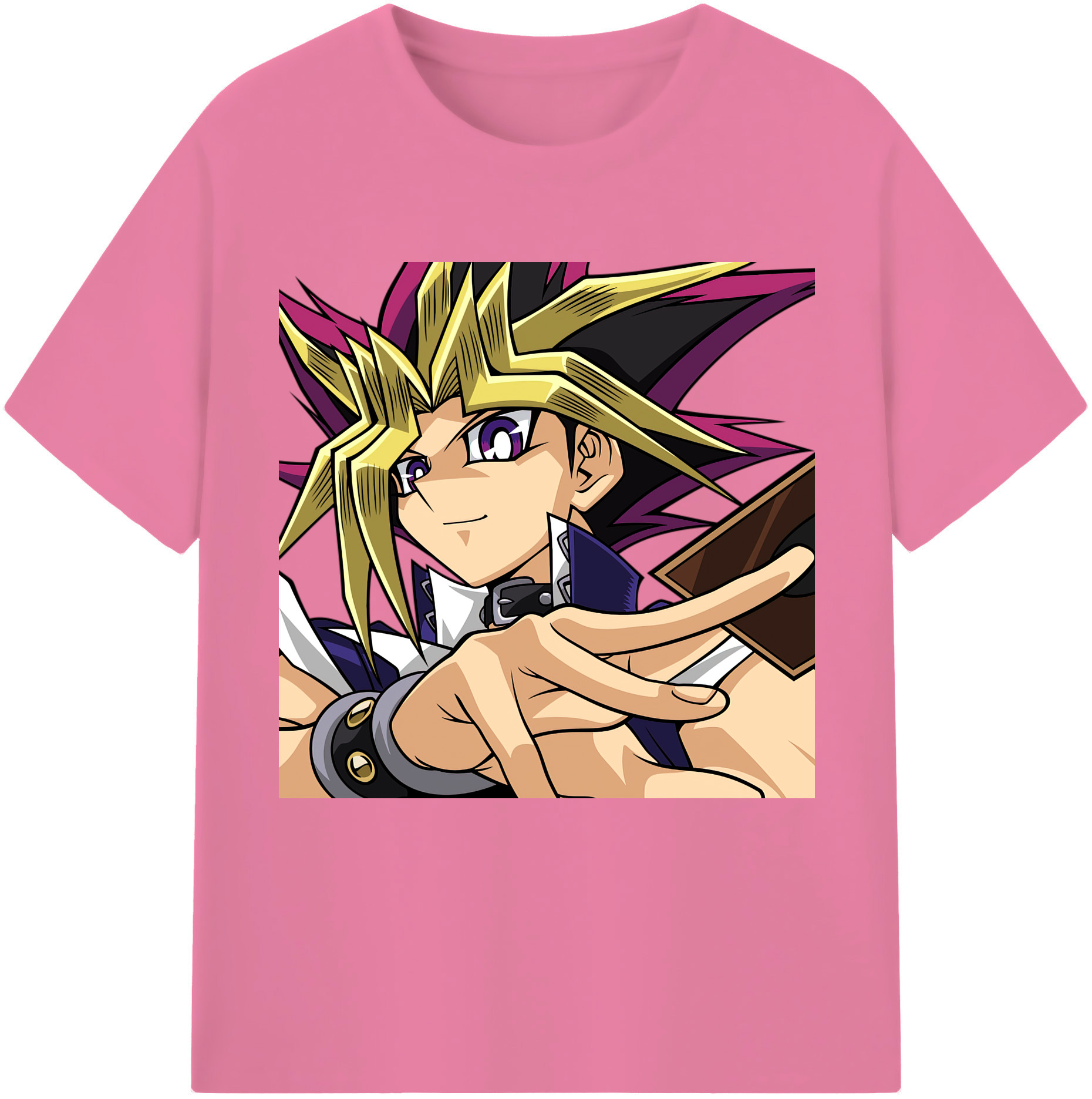 （画像用） 遊☆戯☆王 Yu-Gi-Oh! 綿100％半袖Tシャツ（フロントプリント）